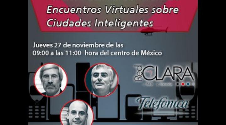 Preview image for the video "Primera sesión del Ciclo de Encuentros Virtuales sobre Ciudades Inteligentes".