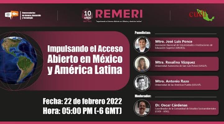 Preview image for the video "Acceso Abierto en México y América Latina".