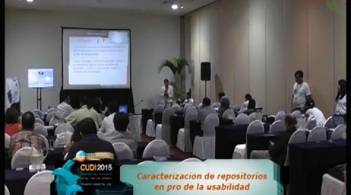 Preview image for the video "Reunión Primavera 2015 Caracterización de repositorios en pro de la usabilidad".